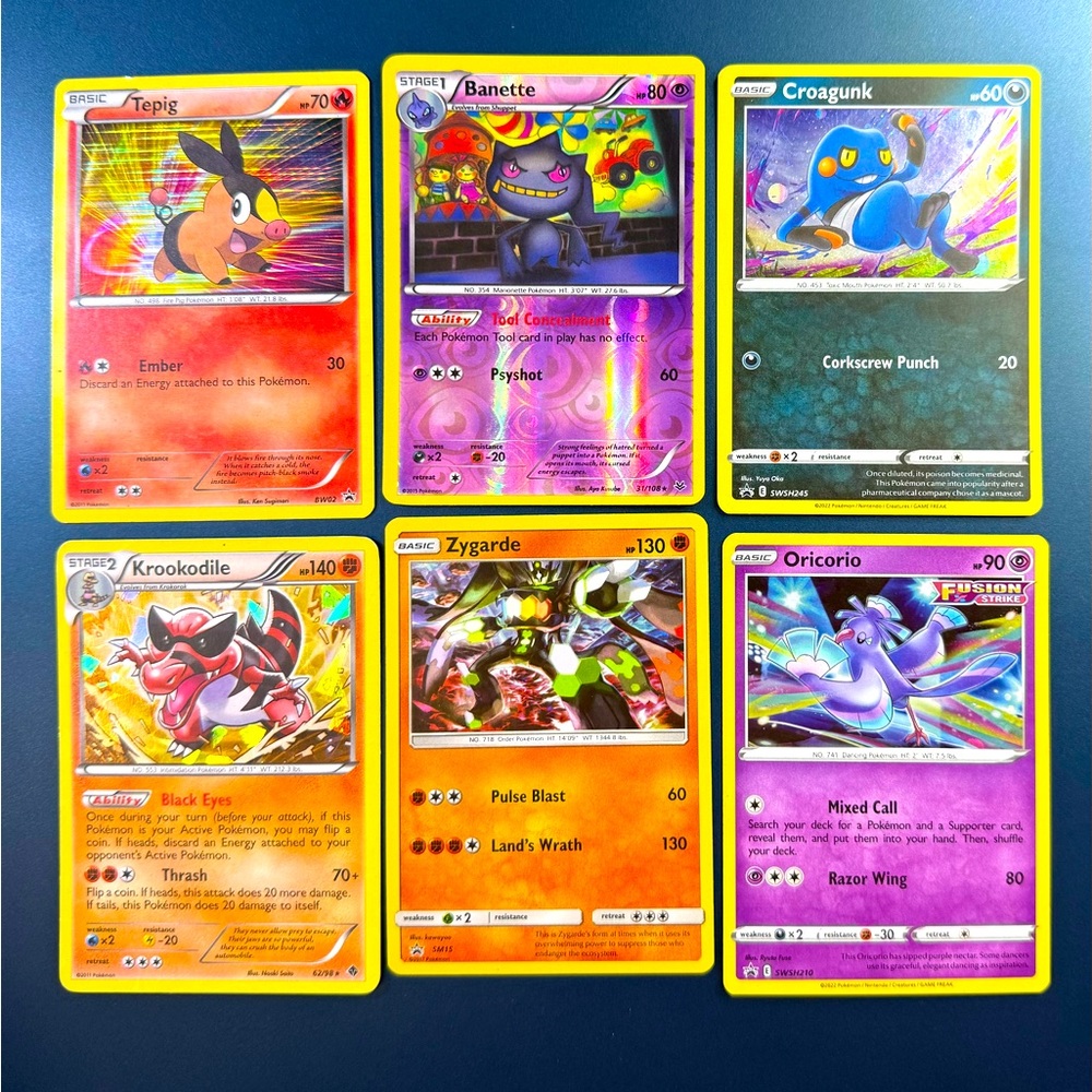 Lot of Black Star Promo Pokemon Cards & More